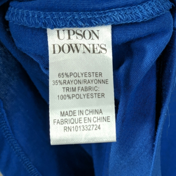 Upson Downes (Urban Outfitters) blue top - Picture 3 of 4